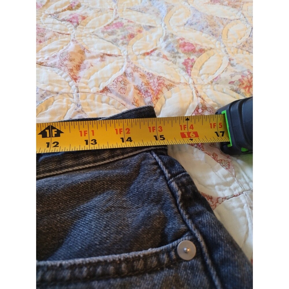 Madewell Jean Shorts High Rise Raw Hem Size 26 - Picture 8 of 11